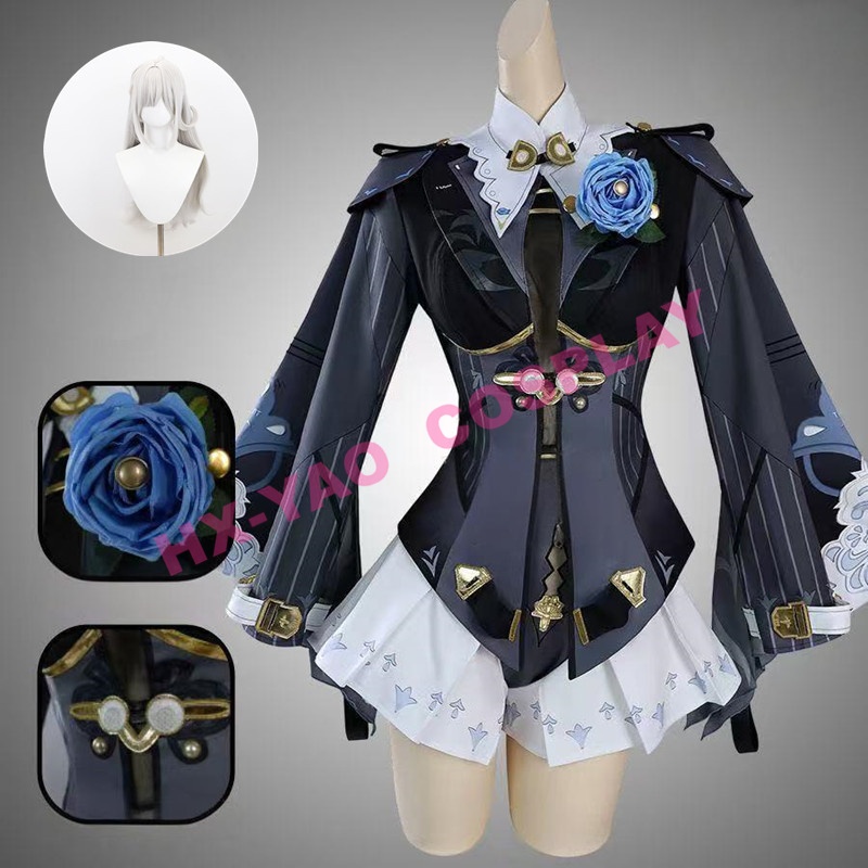 【HX-YAO】Yixuan Black feather shadow cosplay costumes Zenless Zone Zero คอสเพลย์อะนิเมะเครื่องแต่งกาย