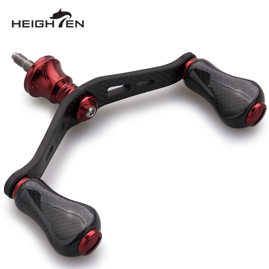HEIGHTEN 90 มม.คาร์บอน 20 มม./21 มม.ลูกบิดคาร์บอนสําหรับ Shimano Vanford Stradic Daiwa Exceler Garuda LT