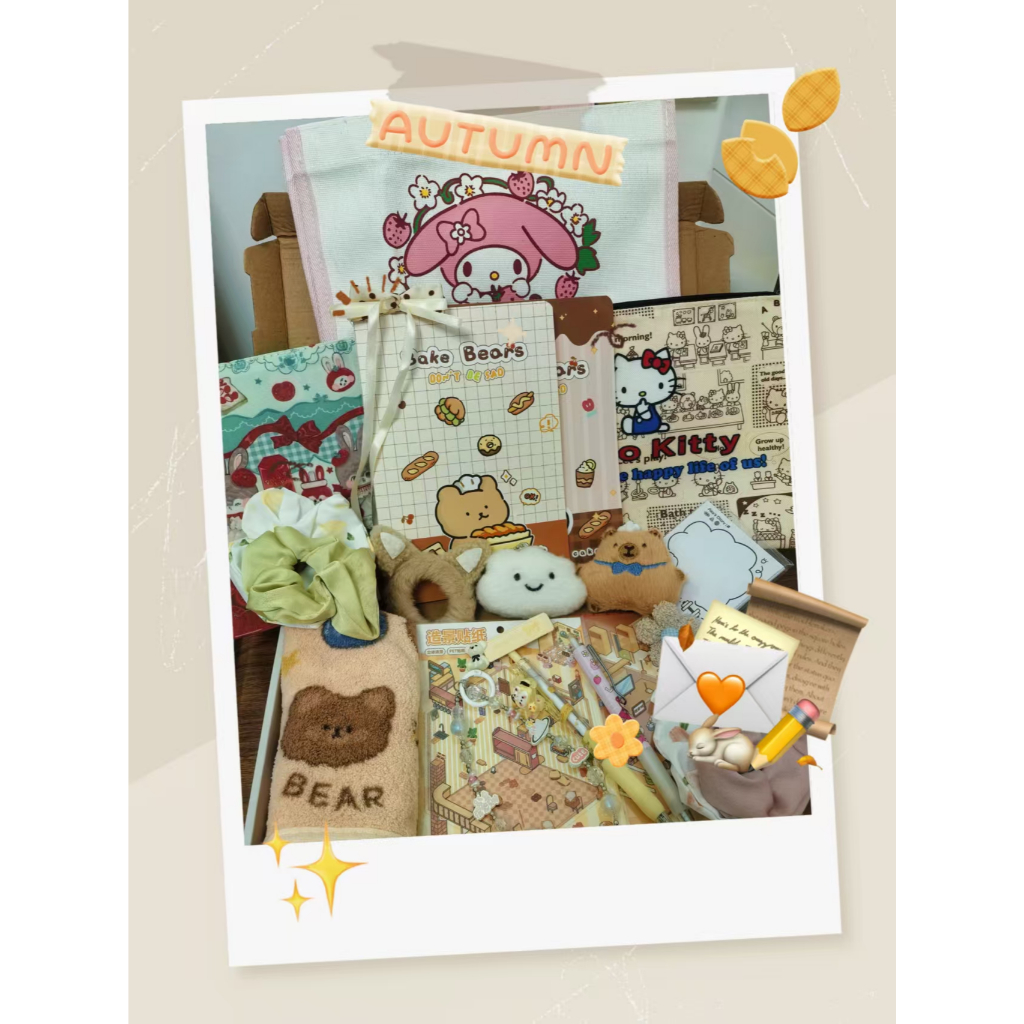 Lucky Soop Mystery Scoop GIFT ลูกตาบอด ลูกบอลนําโชค เครื่องประดับศีรษะ เครื่องเขียน ฯลฯ