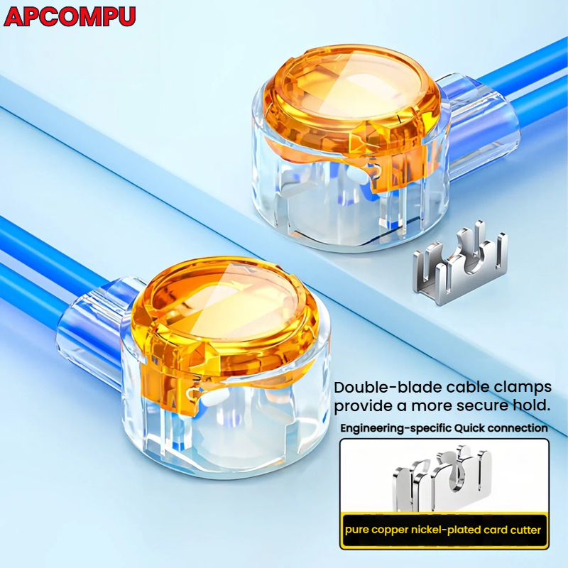 K1 K2 K3 Connector UY1 UY2 UR ขั้วต่อสายไฟ,กันน้ํา RJ45 RJ11 โทรศัพท์ UY Splice Connector สายเคเบิลเ