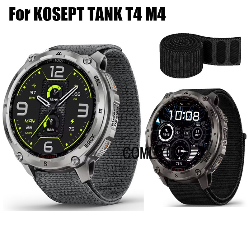 สําหรับ KOSPET TANK T4 M4 T4C M4C สมาร์ทนาฬิกาไนลอน Loop นุ่มกีฬาผู้หญิงผู้ชาย Band