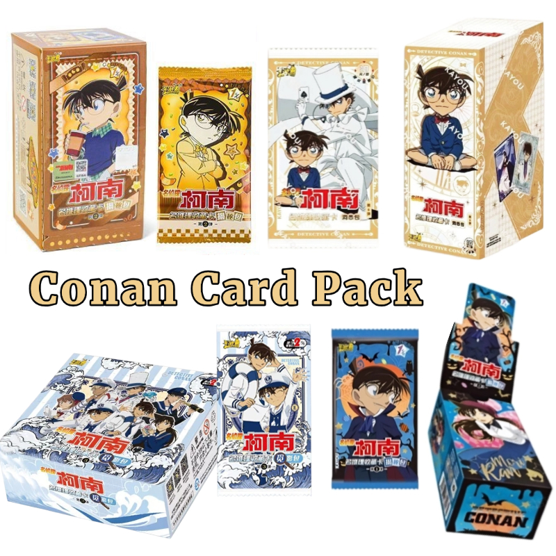 โคนัน การ์ด Detective Conan Kaito Kid rare GSR/UR/SSR card อะนิเมะ บัตรสะสม-1 แพ็ค