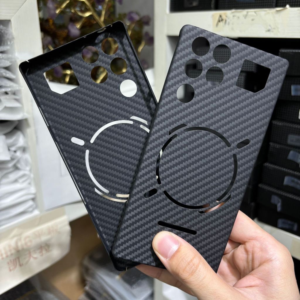 เคสโทรศัพท์มือถือเคฟล่าร์สําหรับ Red Magic 11PRO เคสไฟเบอร์อะรามิดคลุมทั้งหมดบางเฉียบ Redmagic11pro