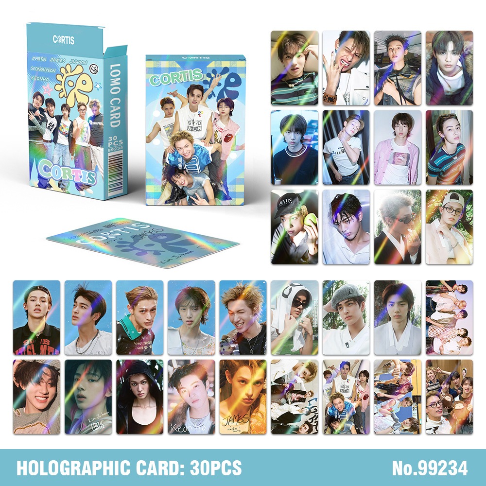 55 ชิ้น CORTIS Photocard CORTIS 2026 SEASONS GREETINGS CORTIS อัลบั้มแฟลช Lomocard