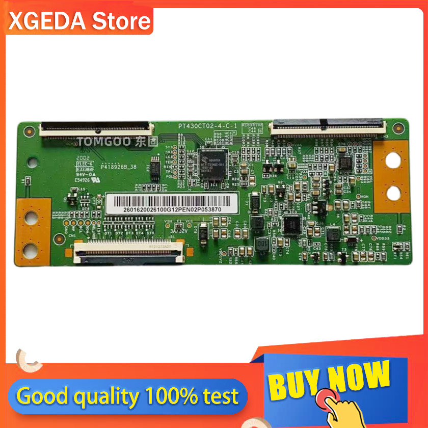 PT430CT02 4 C 1 TCL 43A820 บอร์ดตรรกะ PT430CT02-4-C-1 พร้อมหน้าจอ LVF430NDEL ทดสอบดี