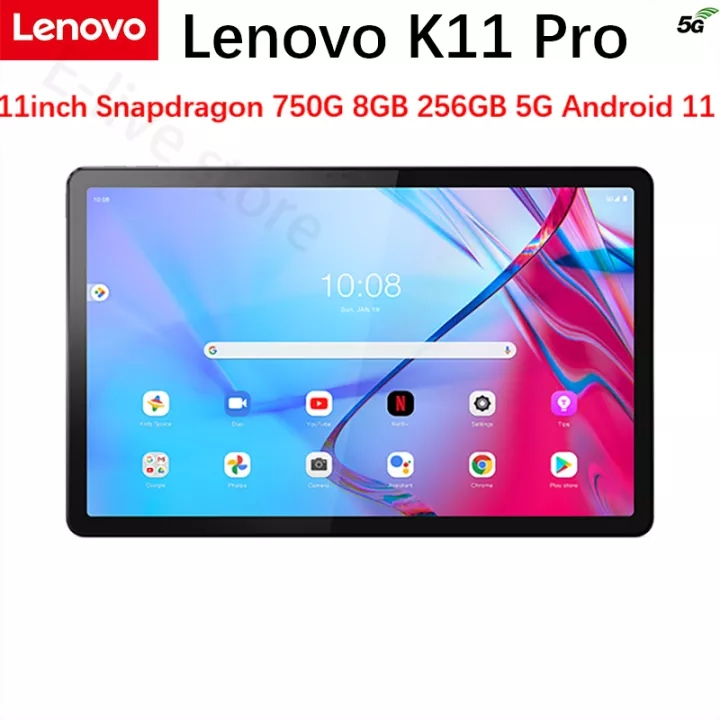Lenovo Xiaoxin Pad Plus 5G K11 Pro 5G TB-J607Z แท็บเล็ตพีซี 11 นิ้ว 2000*1200 IPS Snapdragon 750G Oc