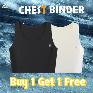2pcs Janest Chest Binder Seamless Minimizer Bra ผ้าระบายอากาศพิเศษหน้าอกใหญ่กลายเป็นรัดตัว Binder ขนาดเล็ก