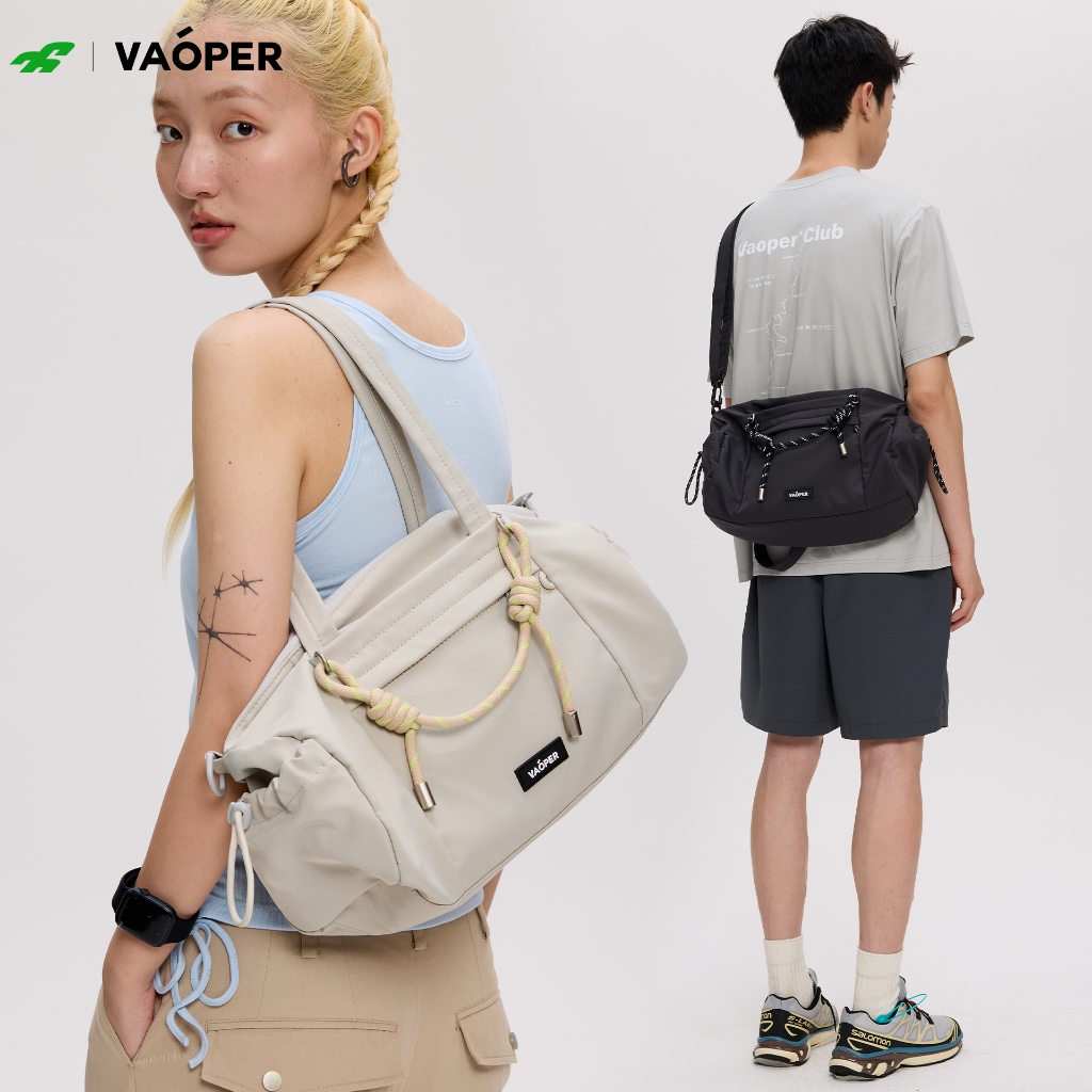 VAOPER กระเป๋าโท้ทแบบสั้นความจุขนาดใหญ่ | กระเป๋าสะพายข้างยิมน้ําหนักเบา | กระเป๋าสะพายไหล่เก็บของลําลอง | ไม่จํากัดเพศ | L618