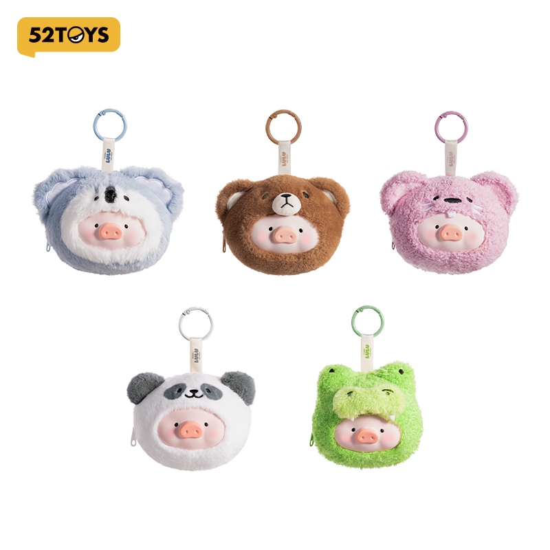 52TOYS LuLu the Piggy - Animal Party Series Plush Silicone Earphone Bag Blind Bo