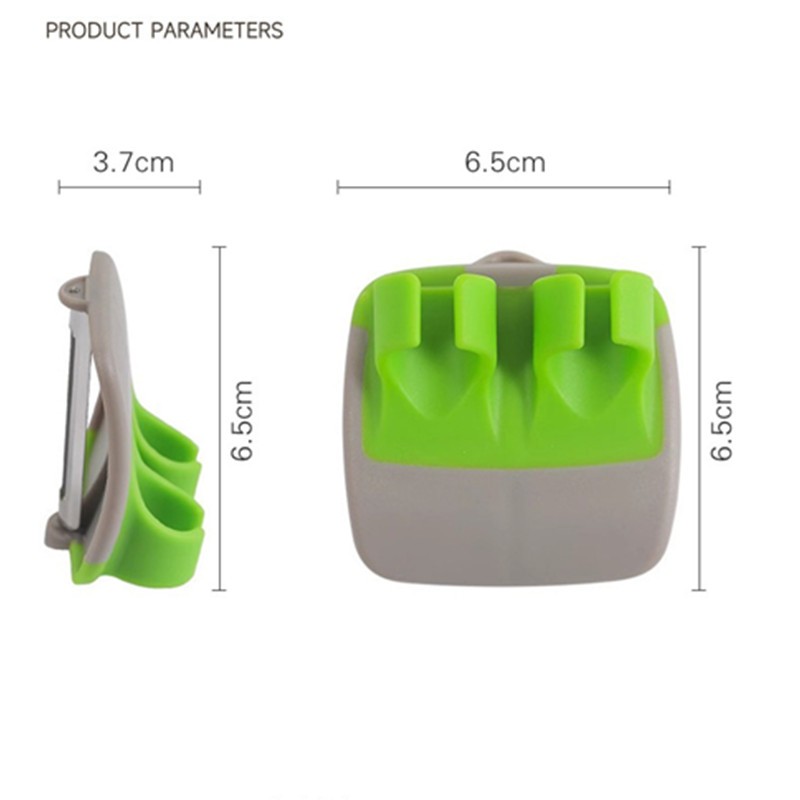 เครื่องปอกผักผลไม้สแตนเลสสร้างสรรค์-การออกแบบมือถือวัสดุ หน้า ทนทานอุปกรณ์ครัวกลางแจ้งที่สมบูรณ์แบบ - รูปที่ 6