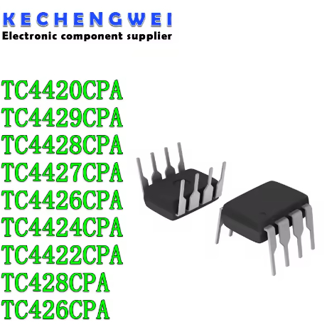 10PCS TC4420CPA DIP-8 MIC4420 TC4420 DIP TC4420EPA TC4429CPA TC4428C4422CPA TC4427CPA TC4427C4427CPT