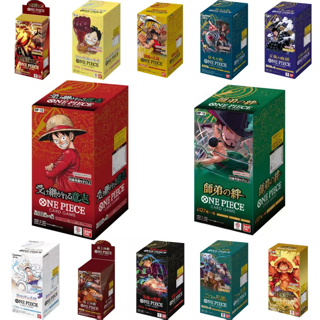 One Piece [เวอร์ชั่นญี่ปุ่น] OP13/EB03/OP12/PRB-02/OP05/PRB01/OP07/OP10/OP01/OP03/OP08/OP02/OP04/OP0