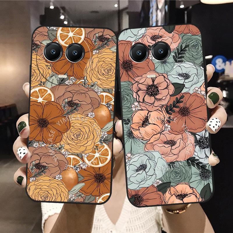 สําหรับRealme 10 10T 11 11X PRO PLUS 4G 5G RMX3630 RMX3661 RMX3612 RMX3780 RMX3770 RMX3771 RMX3740 ฝ