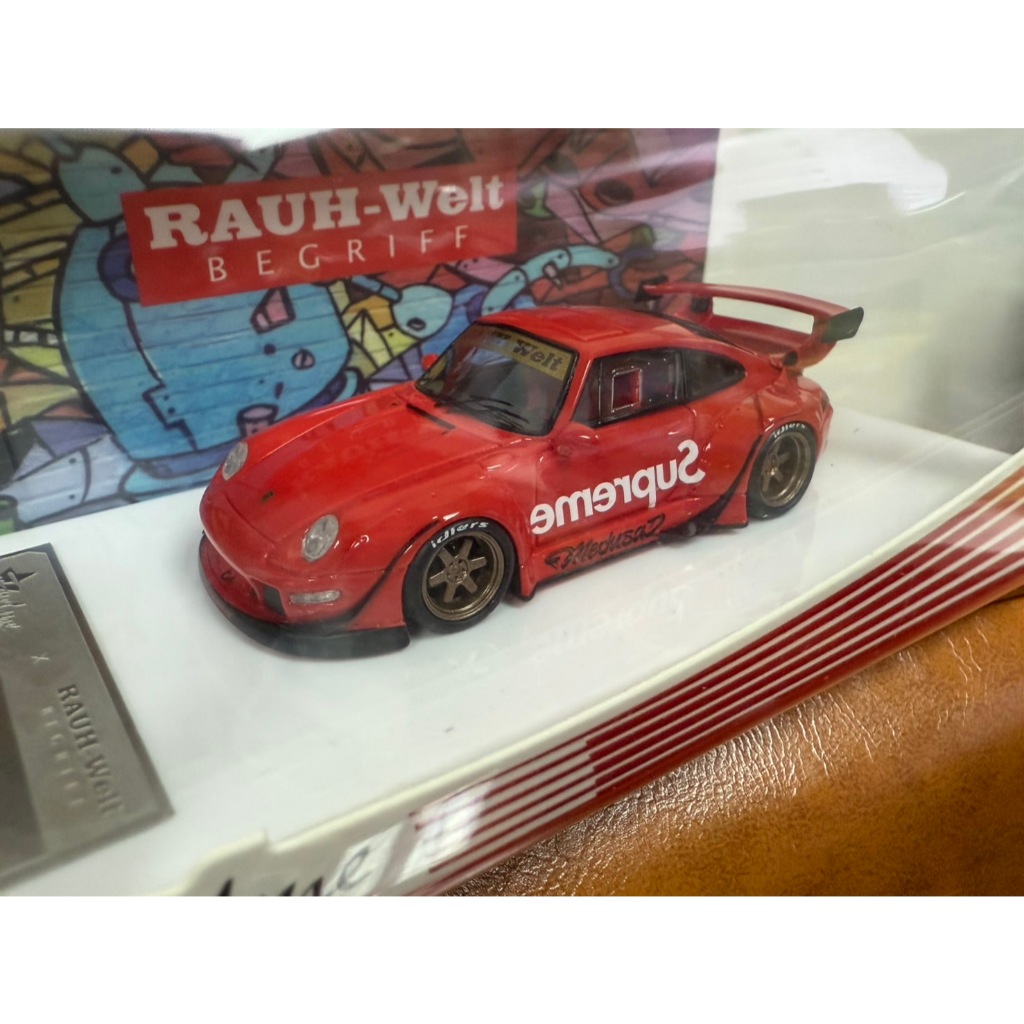 FuelMe 1:64 FM64002-RWB993-14 RAUH-WELT BEGRIFF 911 RWB993 Medusa Supreme Limited เรซิ่นรุ่นรถ