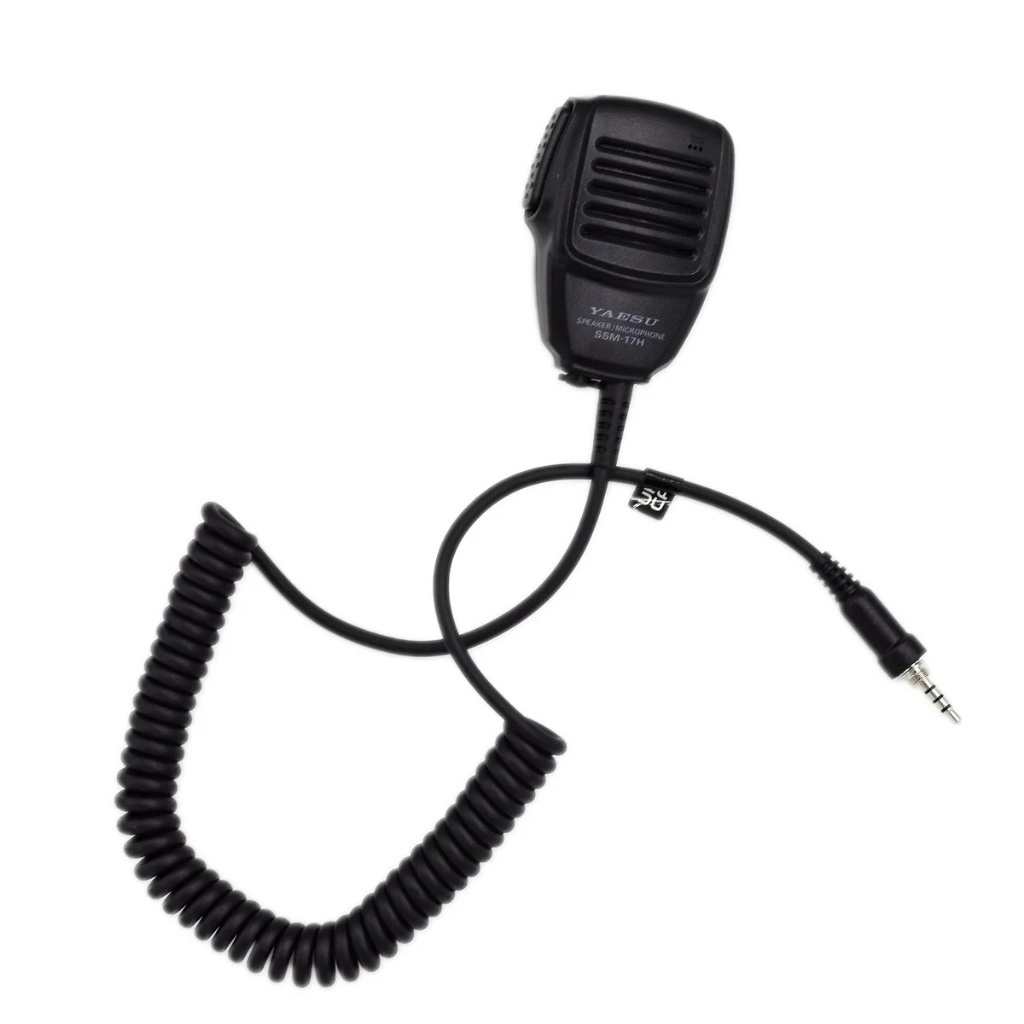 YAESU SSM-17H ไมโครโฟนสําหรับ VX-6R VX6 VX7R FT270 HAM วิทยุ MH-57A4B อัพเกรด 3.5 มม.ไหล่ลําโพงขนาดก