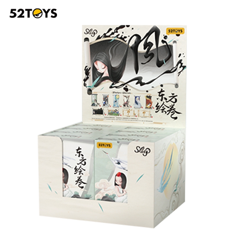 ⚡เตรียมการจัดส่ง⚡กล่องสุ่ม 52TOYS Sleep Oriental Scroll Series Mystery Box Figure
