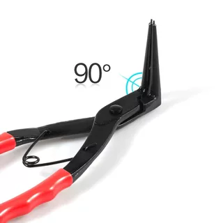 คีมถ่างแหวน 90° และ 180° ออกแบบอเนกประสงค์ เหมาะสำหรับงานเครื่องกล ซ่อมรถยนต์ ผลิตจากเหล็กอัลลอยคุณภาพสูง