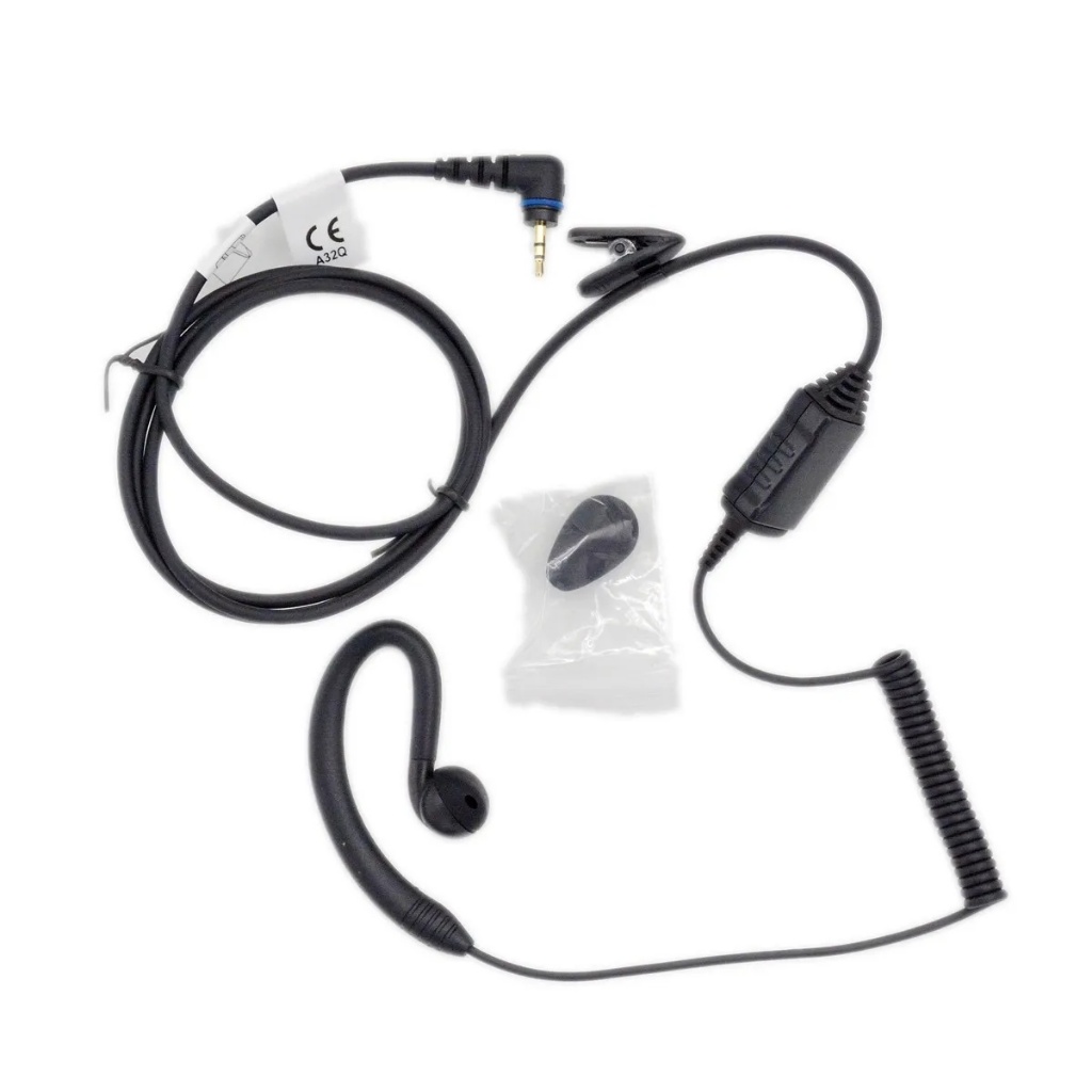 EHS16 หูฟัง C-สไตล์สําหรับ Hytera HYT PD372 PD375 PD378 PD362 PD365 PD366 BD3 PNC370 HAM วิทยุ in-li