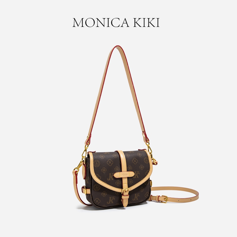 MONICA KIKI กระเป๋าสำหรับสายตาพรบิโอปิก แบบสะพายไหล่และใต้วงแขน ทรงสี่เหลี่ยมขนาดเล็ก