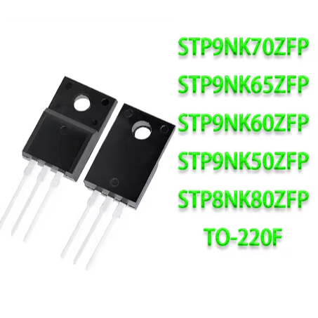 2PCS STP9NK70ZFP TO-220F P9NK70ZFP STP9NK70 STP9NK65ZFP P9NK65ZFP STP9NK60ZFP P9NK60ZFP ยี่ห้อ STP9N