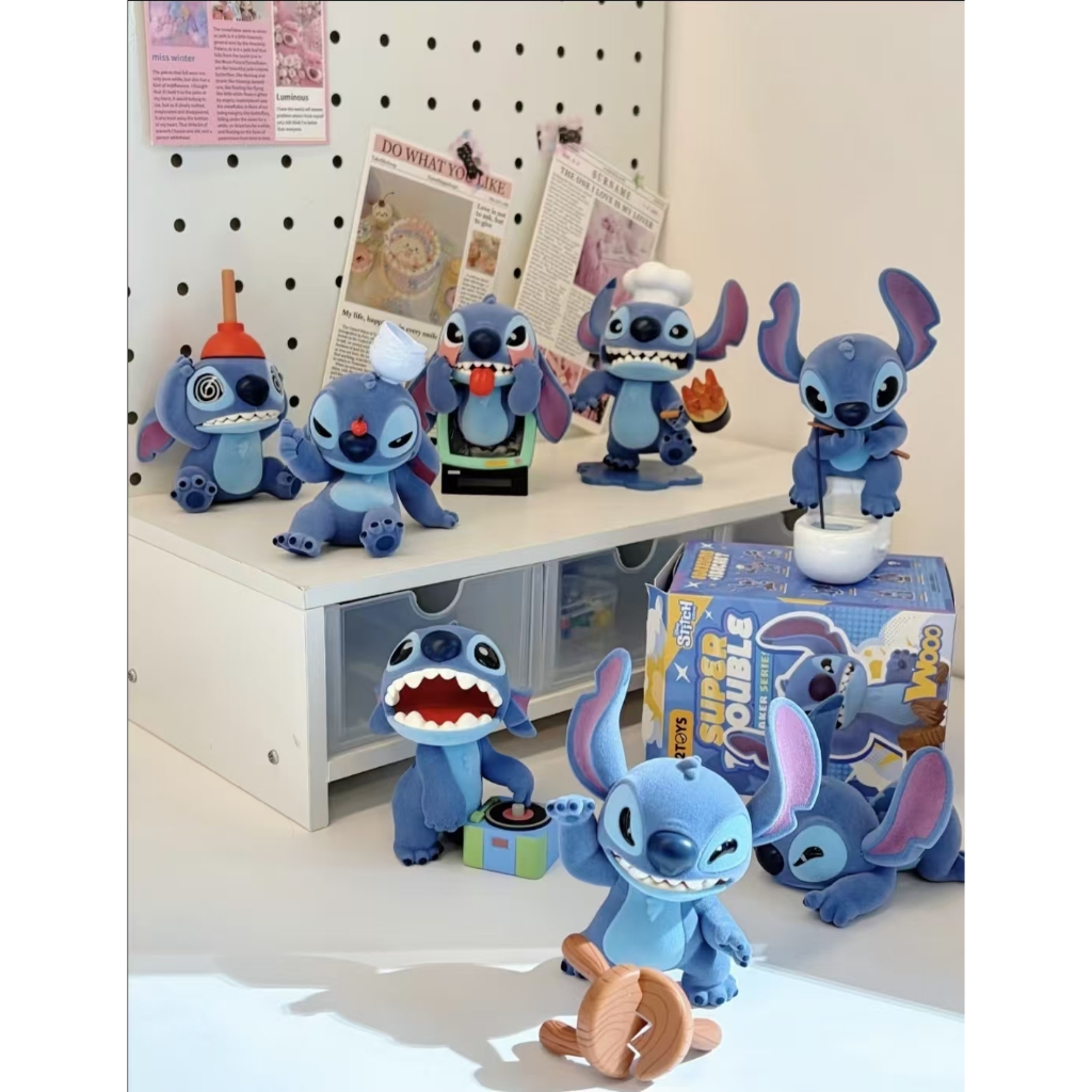 52TOYS Disney Stitch Super Trouble Maker Series Blind Box Toy Collection พร้อมสต็อก