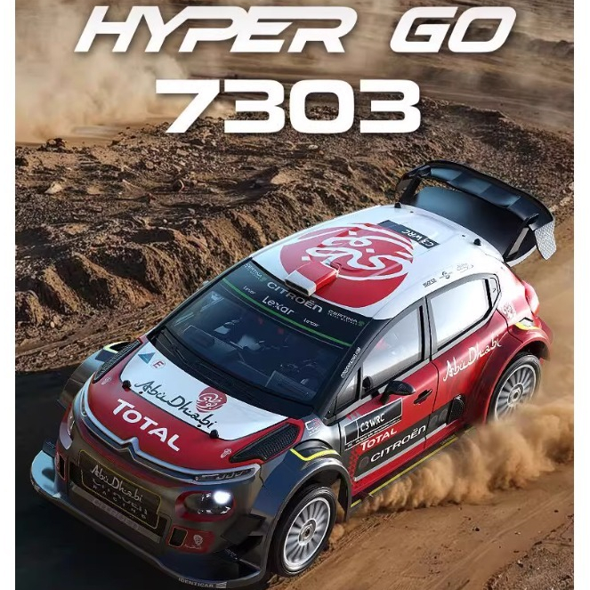 MJX R/C 7303 1: 7 Drift Car Rally รถออฟโรดรู้สึกรถ RC แบบไม่มีแปรง