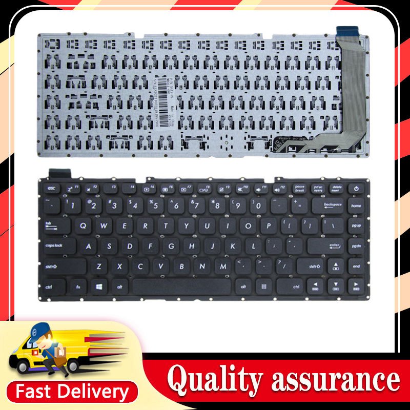 แป้นพิมพ์แล็ปท็อปใหม่สําหรับ Asus X441 X441N X441S X441SC X441SA X441UA X441U A441U A441N R414U F414