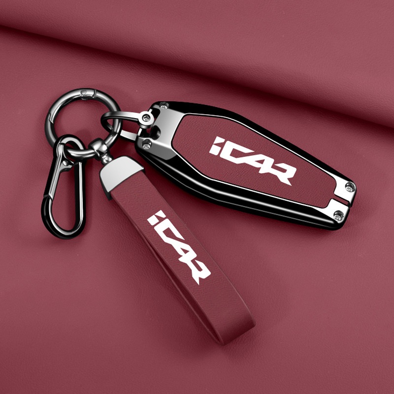 ใช้ได้กับเคสกุญแจ Jaecoo 6 ev รุ่นใหม่ปี 2024-2025 J6 Jaecoo6 EQ7 icar03  ของแต่งรถ พวงกุญแจรถยนต์ พ