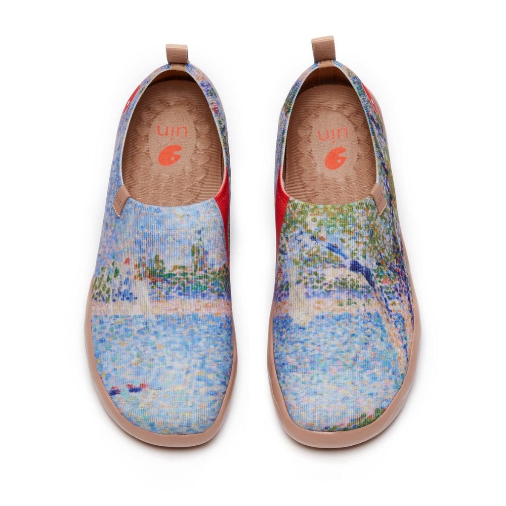 UIN Toledo I Mens National Gallery Collaboration Slip On Art Travel Shoes