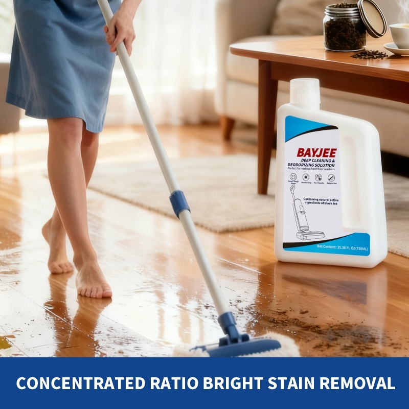 BAYJEE น้ำยาถูพื้น สำหรับหุ่นยนต์ล้างพื้น 750มล. น้ำยาขจัดคราบทรงพลัง ขจัดกลิ่น ไม่มีสารตกค้าง - รูปที่ 2