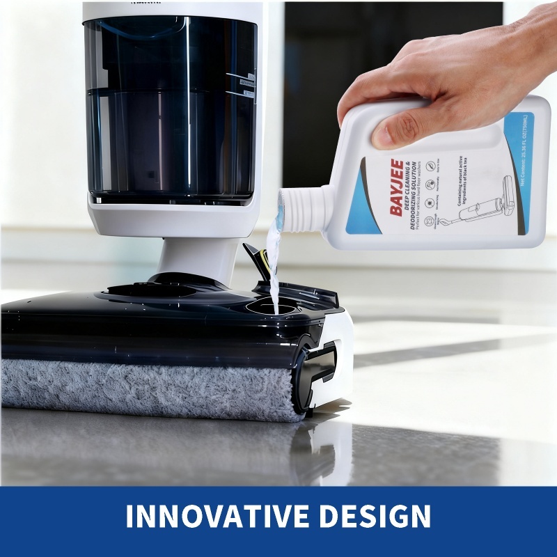 BAYJEE น้ำยาถูพื้น สำหรับหุ่นยนต์ล้างพื้น 750มล. น้ำยาขจัดคราบทรงพลัง ขจัดกลิ่น ไม่มีสารตกค้าง - รูปที่ 4