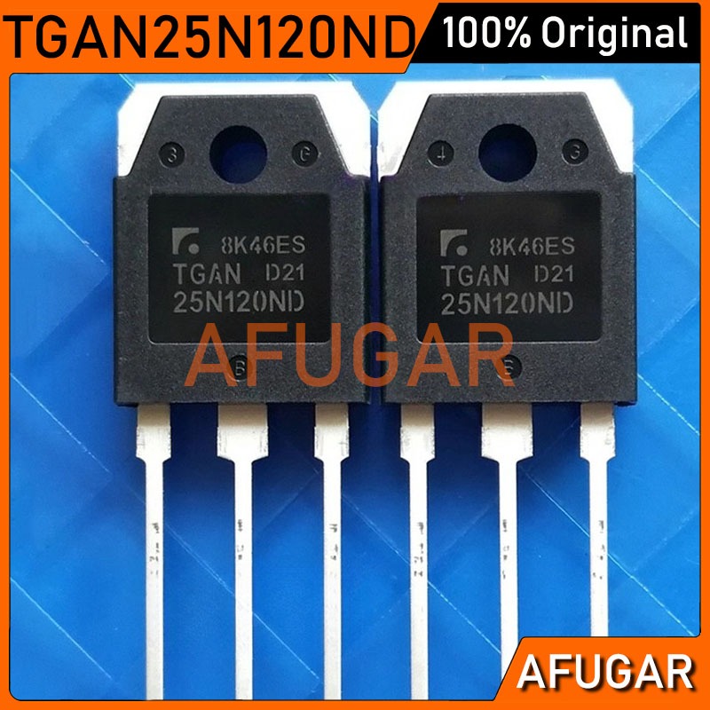 5PCS TGAN25N120ND TO-3P 25A1200V เตาแม่เหล็กไฟฟ้า IGBT field-effect ทรานซิสเตอร์ทรานซิสเตอร์ทรานซิสเ