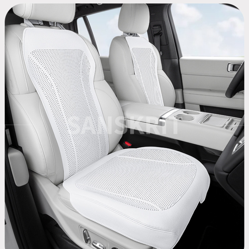 🚗COD🚗 ผ้าคลุมเบาะรถยนต์หนัง Nappa ระบายอากาศ เบาะรองนั่งหลักคนขับสากล เหมาะสําหรับสี่ฤดูกาล