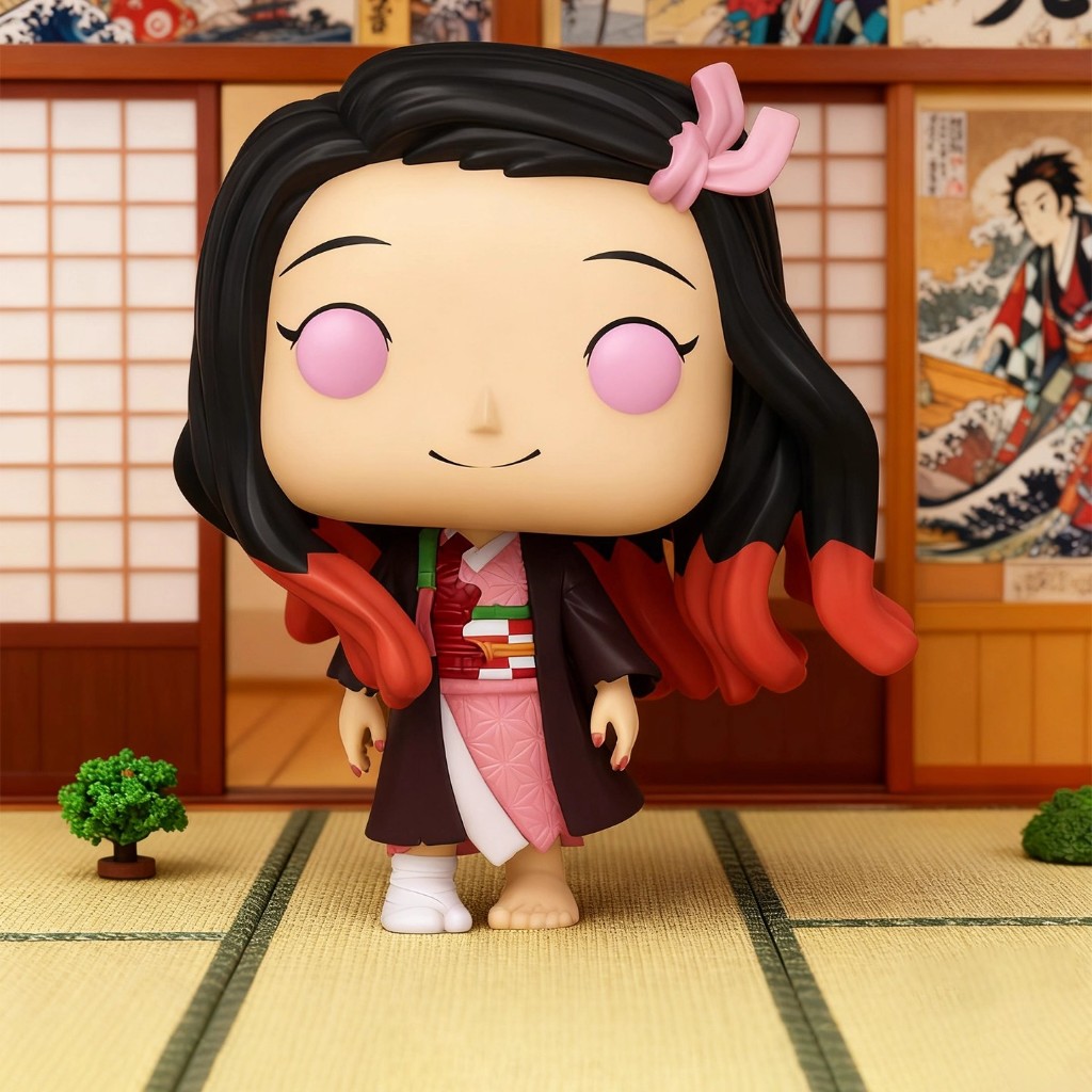 Funko POP Demon Slayer Nezuko Kamado Figure Display