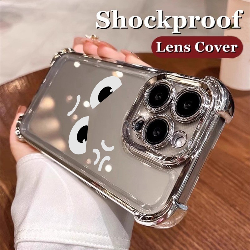 SAMSUNG ตาโกรธปลอกสําหรับSamsung S25 S25ULTRA S21FE Ultra S21 Ultra S23FE S22 S21 Plus A73 เคสโทรศัพ