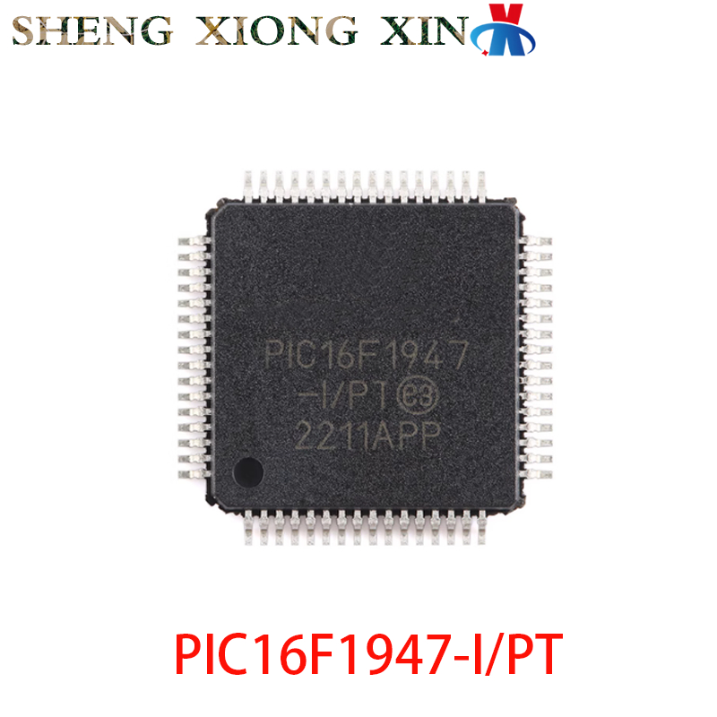 2 ชิ้น/ล็อต PIC16F1947-I/PT 64-TQFP Microcontroller PIC16F1947