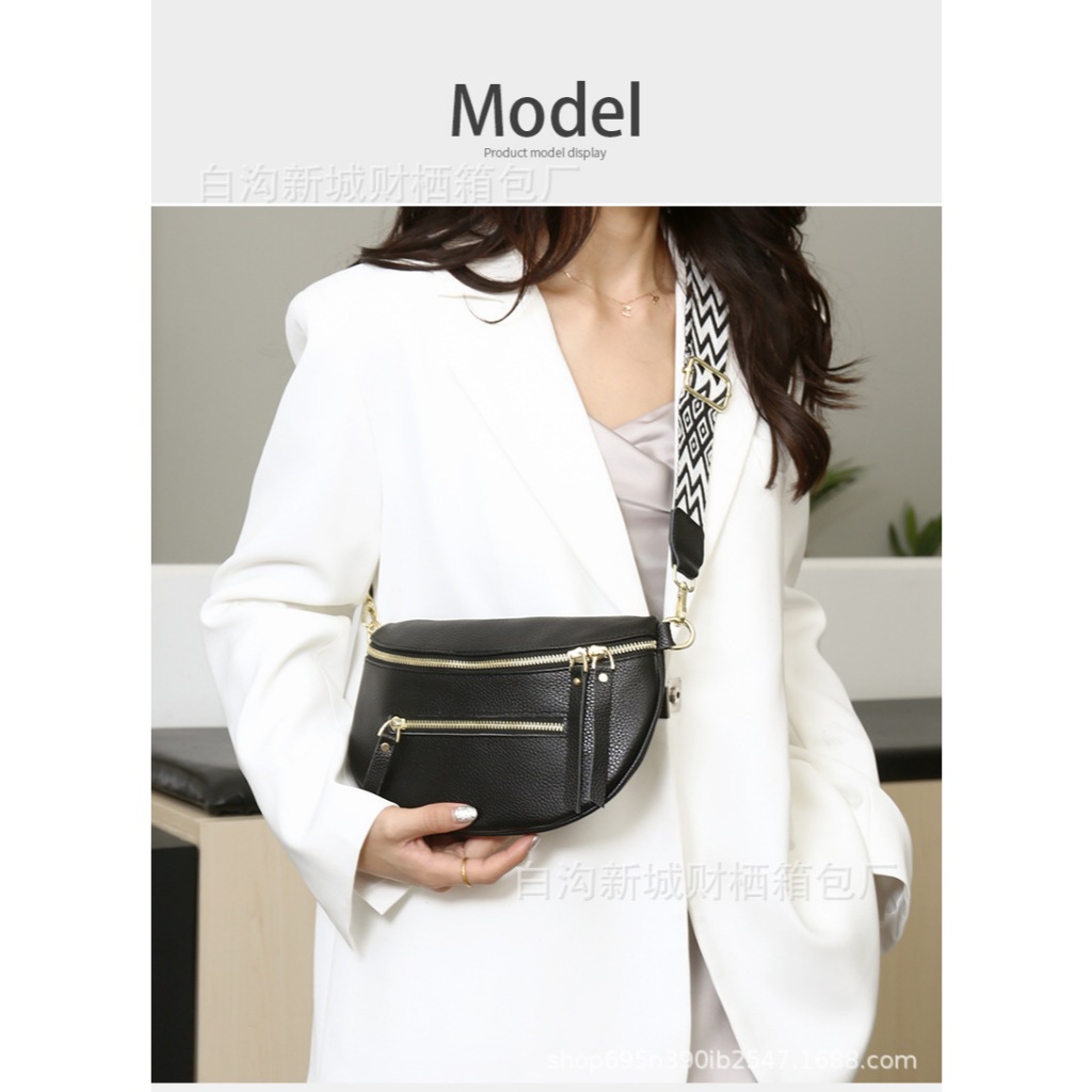 Anyan International One-Shoulder Messenger Bag Bag Bag One-Shoulder Messenger Bag Female Bag Wide Sh