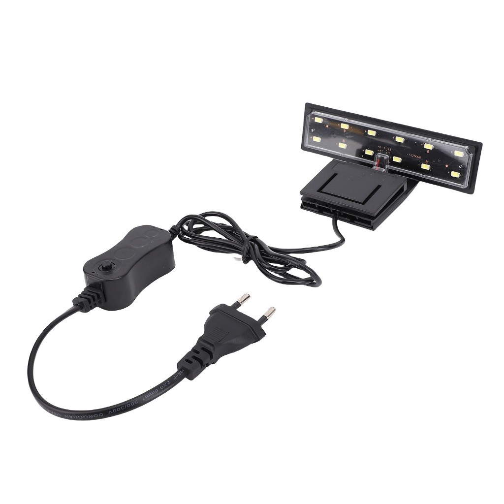 Supergoodsales Proof Clip On Lamp Slim LED Aquarium Light Plants Grow Lighting