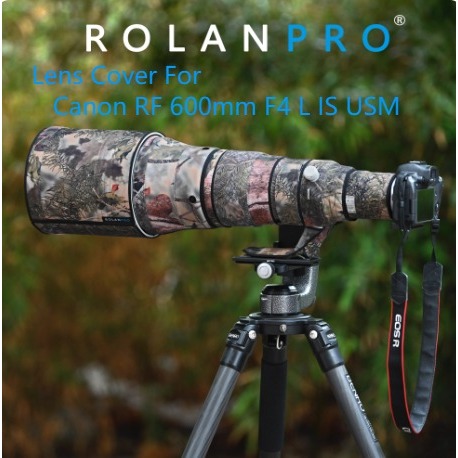 Rolanpro waterproof lens cover for Canon RF 600mm F4 L IS USM