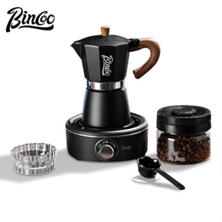 Bincoo Coffee Moka Pot Set Single Valve Espresso Machine หม้…