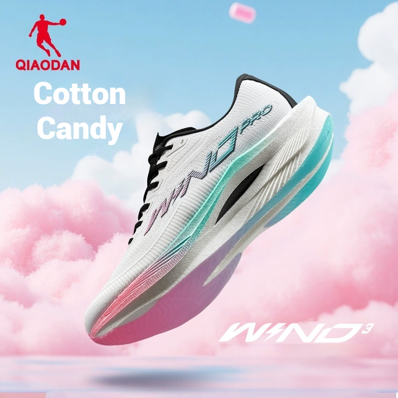 รองเท้าวิ่ง Qiaodan WIND 3.0 Pro สำหรับฤดูหนาวและมาราธอน QDB023254298