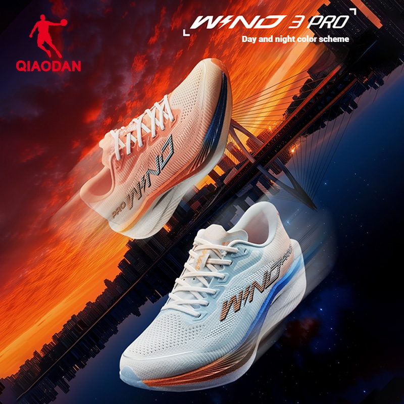 รองเท้าวิ่ง Qiaodan WIND 3.0 Pro สำหรับฤดูหนาวและมาราธอน QDB023254298 - รูปที่ 7