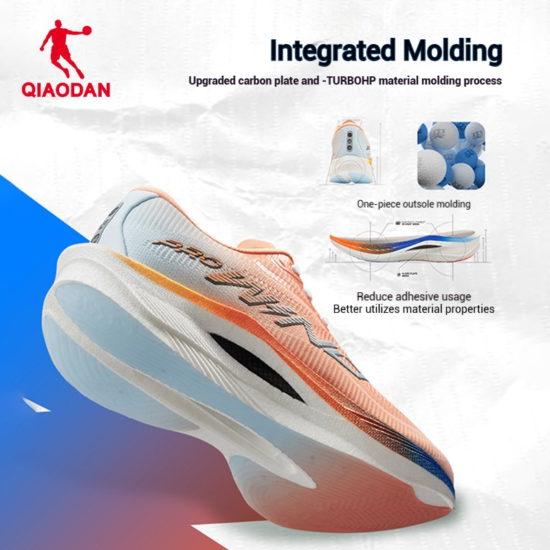รองเท้าวิ่ง Qiaodan WIND 3.0 Pro สำหรับฤดูหนาวและมาราธอน QDB023254298 - รูปที่ 5
