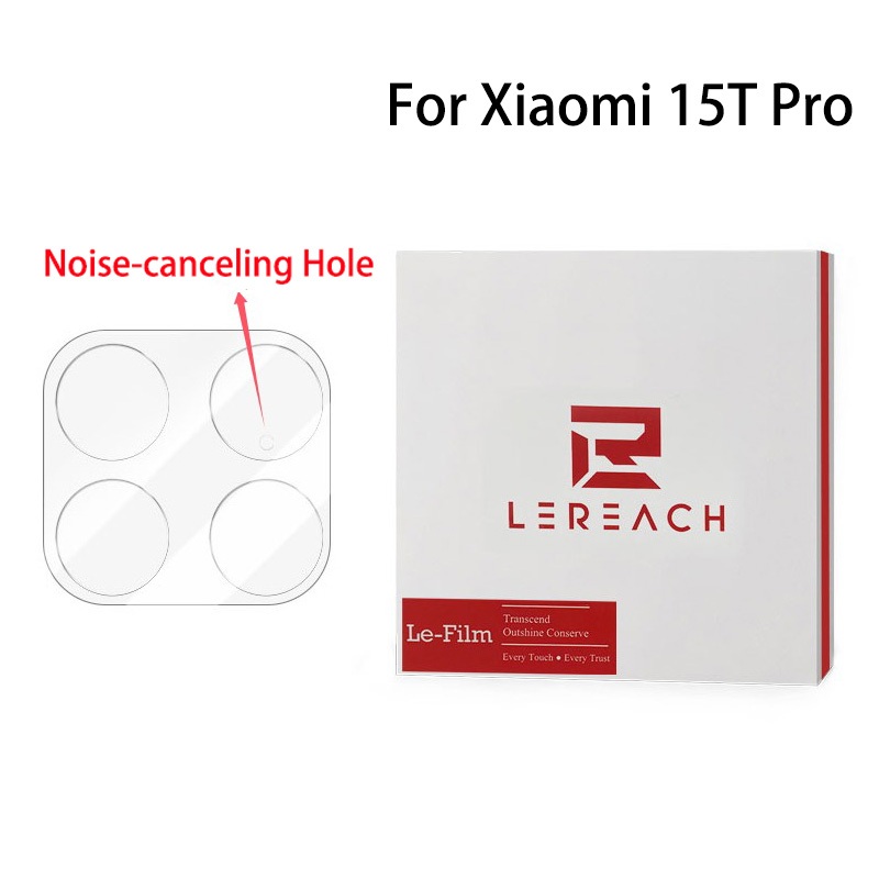 LeReach 3D TF ฟิล์มกระจกเลนส์กล้อง Xiaomi 15T Pro 5G ฟิล์มกันรอยกล้อง