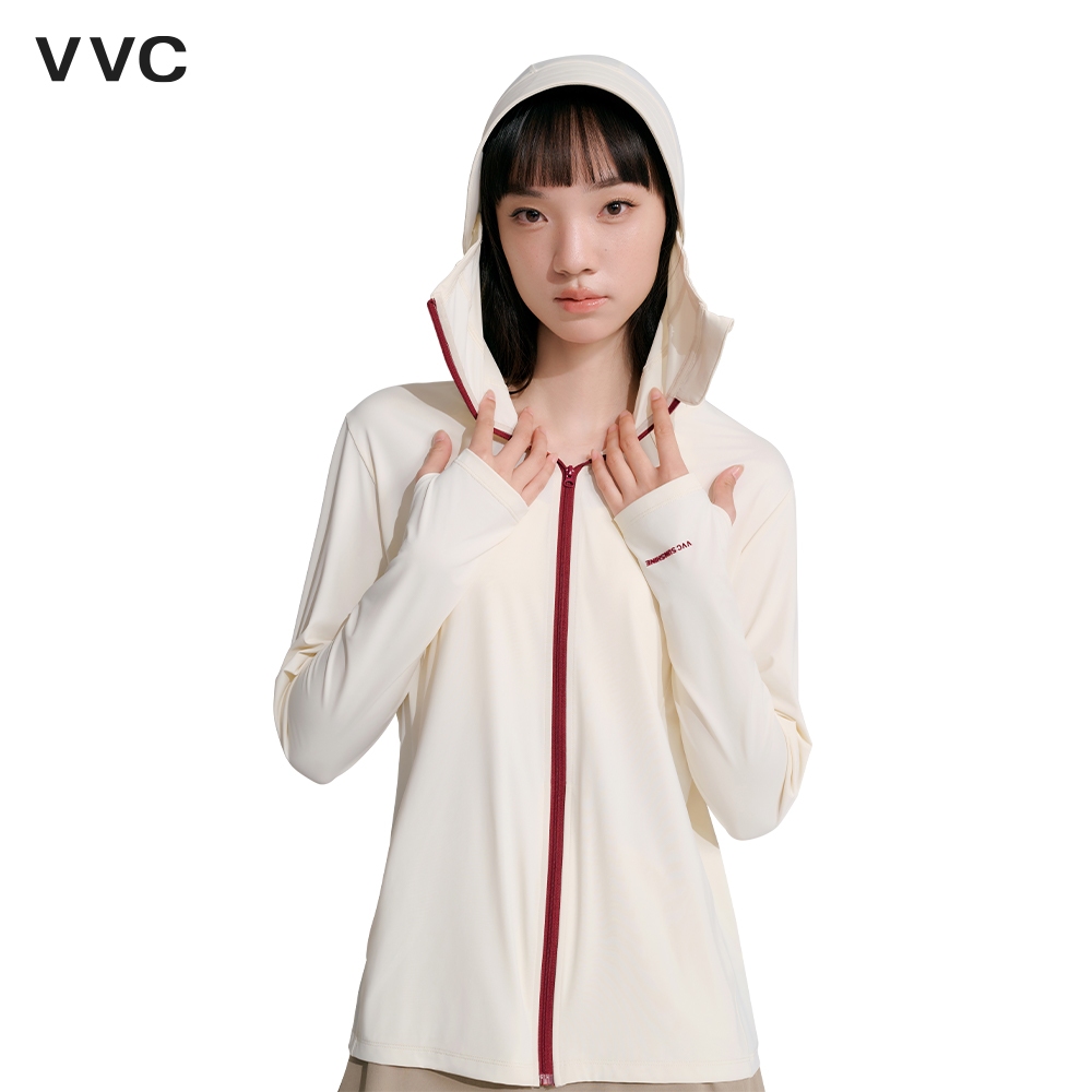 VVC เสื้อคลุมกันแดด กันแสงแดด UV UPF50+  เสื้อฮู้ด เสื้อแจ็คเก็ตเดินป่า แขนยาว มีซิป สำหรับกิจกรรมกลางแจ้ง