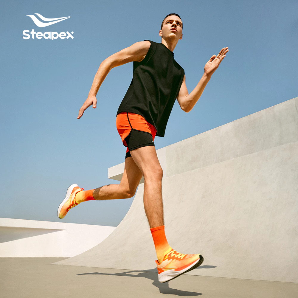 【Steapex】สเตเป็กซ์ รองเท้ากีฬาลําลองผู้ชายผู้หญิงสามารถสวมใส่แผ่นคาร์บอนกันกระแทกระบายอากาศ thumbnail 8
