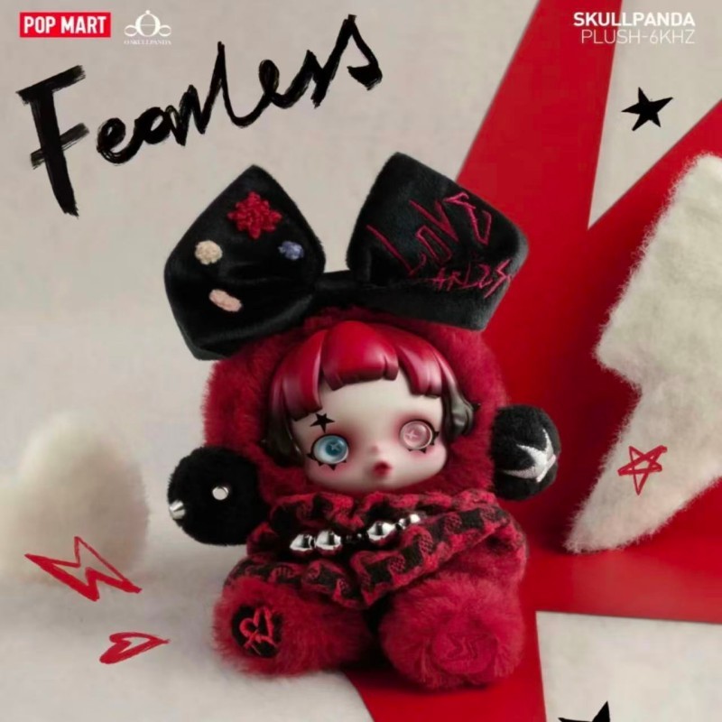 SKULLPANDA Plush-6kHz คอลเลกชันลิฟต์ตุ๊กตาไวนิลลิมิเต็ดยุโรป