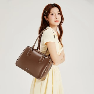 BOSTANTEN Toast Bag กระเป๋าสะพายสุภาพสตรี กระเป๋าถือเด็กผู้หญิง ความจุขนาดใหญ่