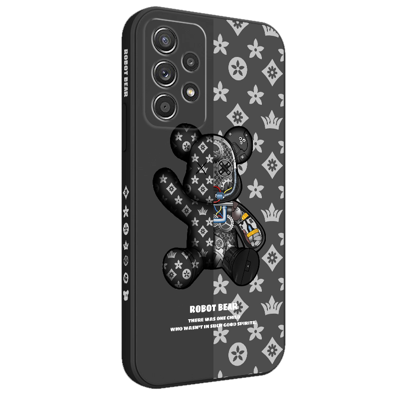 SAMSUNG Wisdom Bearเคสโทรศัพท์สําหรับSamsung Galaxy A17 A07 A56 A36 A26 A16 A06 A55 A35 A25 A15 A05 A05S 4G 5Gฝาครอบ ราคา ถูกที่สุด ดีลบีเคเค แกลเลอรีภาพที่ 7
