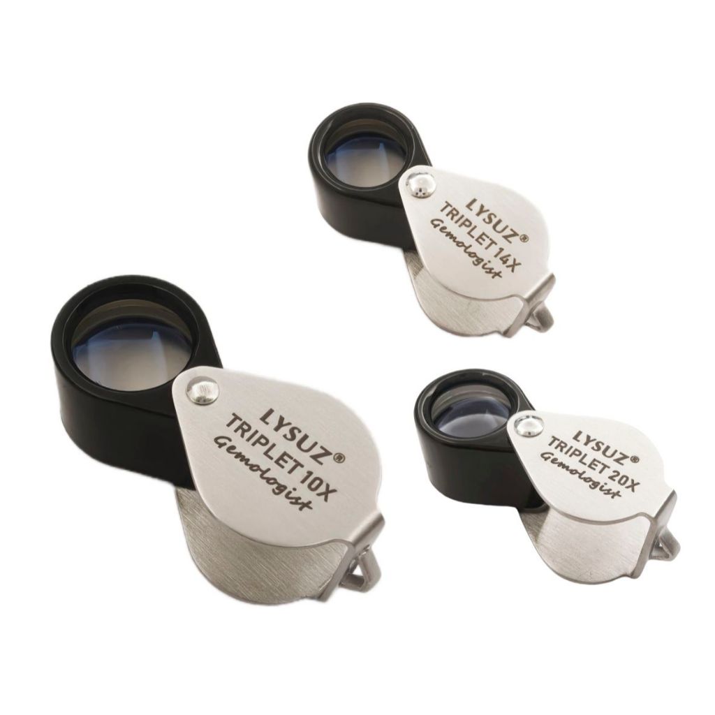 Lemtools แบบพกพา Mini Light Diamond High Power ใหม่อัญมณี York Triple 10x 14x 20x เครื่องประดับ Hasting Loupe